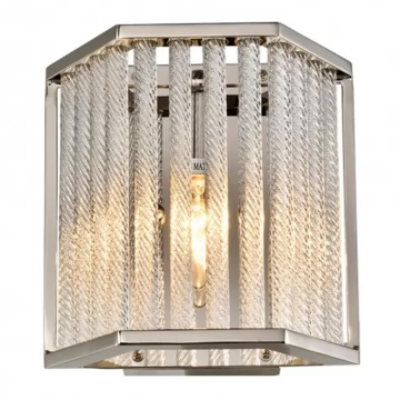 Настенный светильник iLamp Rich W9509-1 Nickel