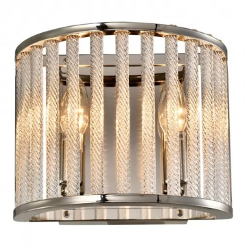 Настенный светильник iLamp Qeens W9501-2 Nickel