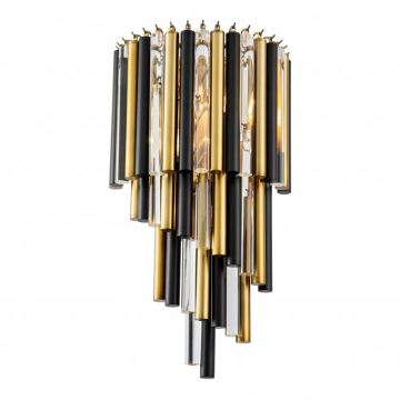 Настенный светильник iLamp Tribeca 097B-3 Matt Bronze&Black