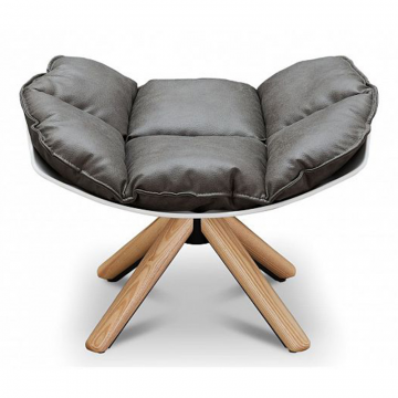 Оттоманка в стиле Husk, коричневый