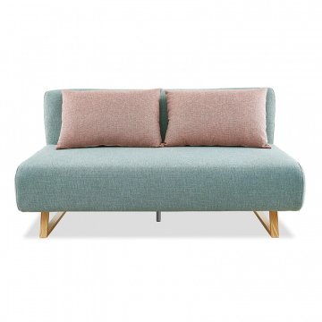 Диван-кровать Rosy 3-х местный, мята/коралловый