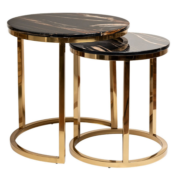 Стол журнальный (набор из 2 шт) d60*63/d47*55см