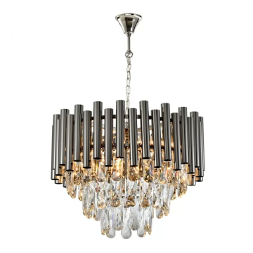 Подвесная люстра iLamp Savage P9510-4 Nickel