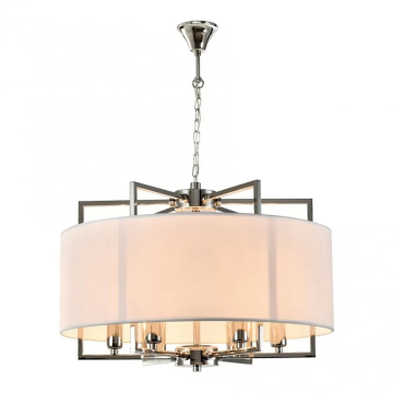 Подвесная люстра iLamp Divole P9505-6 Nickel