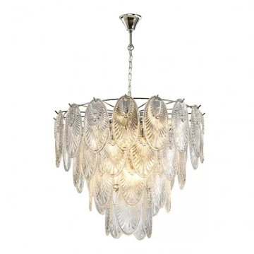 Подвесная люстра iLamp Gramercy P2548-12 Nickel