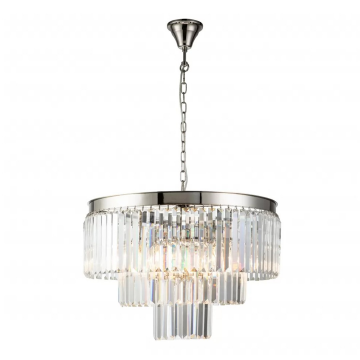 Подвесная люстра iLamp Triumph 7383/8P NICKEL