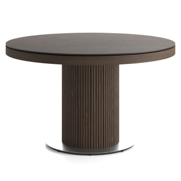 Стол круглый раздвижной Вельвет 1100*750 Дуб