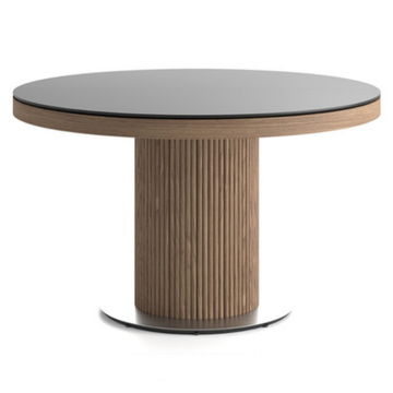 Стол круглый раздвижной Вельвет 1270*750  FENIX NTM / HPL