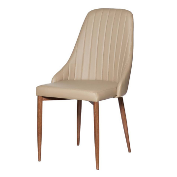 Стул экокожа бежевая 44*58*90см (2)