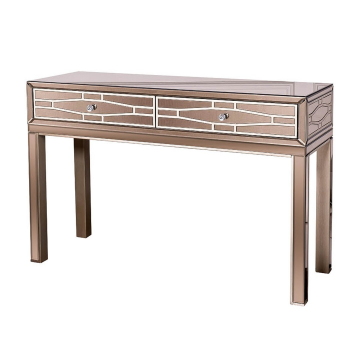 Консоль зеркальная 2 ящика  120*42*80см