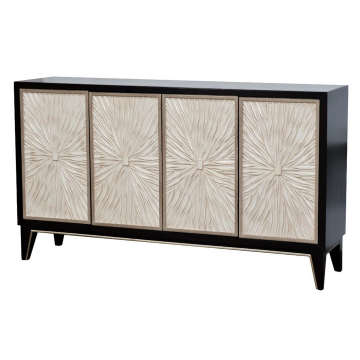 Комод с деревянными ножками 157*41*90см