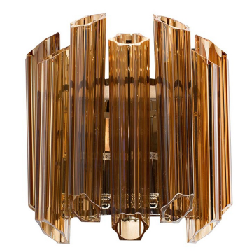 Бра стекло янтарного цвета 32*33*32см