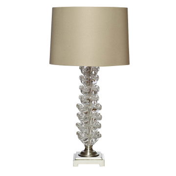 Лампа настольная плафон светло-коричневый d38*78 (2)