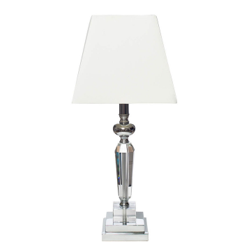 Лампа настольная плафон кремовый d25*60 (2)