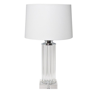 Лампа настольная плафон белый Д40,5 В73