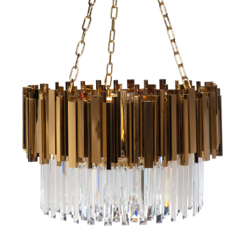 Люстра Vittoria золото d60см h38см