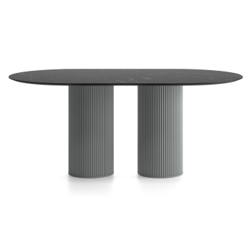 Обеденный стол Вельвет овальный 2 1800 Х 1000 Х 750  FENIX NTM