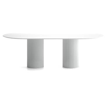 Обеденный стол Вельвет овальный 2 2400 Х 1000 Х 750  FENIX NTM