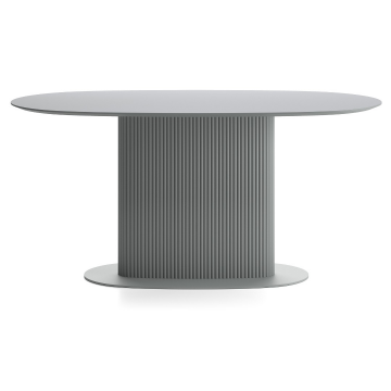 Обеденный стол Вельвет овальный с фланцем 1800 Х 950 Х 750 FENIX NTM