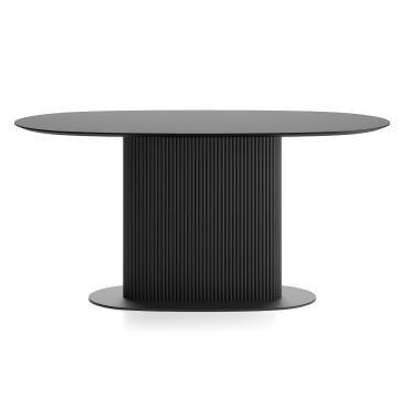 Обеденный стол Вельвет овальный с фланцем 1800 Х 950 Х 750 Дуб