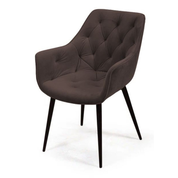 Стул Archi, бархат антрацит 14, опора конус 12980