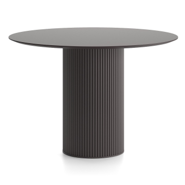 Обеденный стол Вельвет круглый  1000 Х 750 Дуб