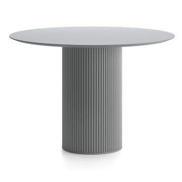 Обеденный стол Вельвет круглый  1100 Х 750 Дуб