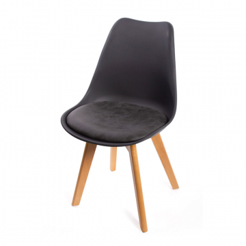 Стул Eames Bon чёрный