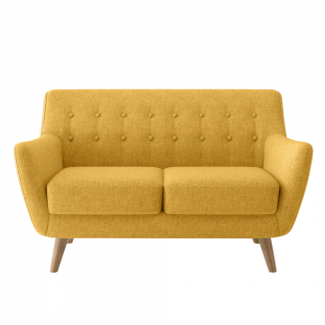 Диван Picasso двухместный горчичный