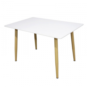 Стол Snow 120х80х75см, белый