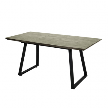 Стол Stockholm раскладной 120-160х80х75см, серый дуб