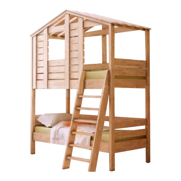 Домик-кровать из массива дуба Оттава 1 (80х200) (2места для сна)