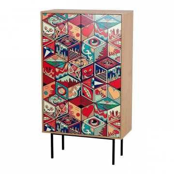 Шкаф 2-дверный Boho Color 595620