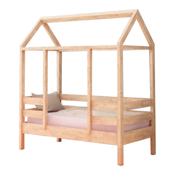 Домик-кровать из массива дуба Оттава 4, 80х160