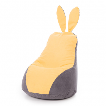 Бескаркасное кресло мешок Зайка