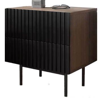 Тумба прикроватная Batista МДФ 2 ящика