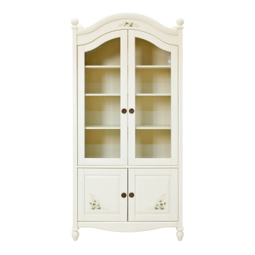 Шкаф книжный со стеклом OLIVER