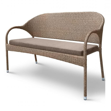 Плетеный диван S70B-W56 Light Brown