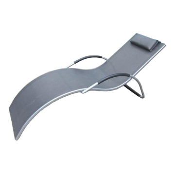 Шезлонг-лежак ГРАЦИЯ MC-3039GA Silver-Black