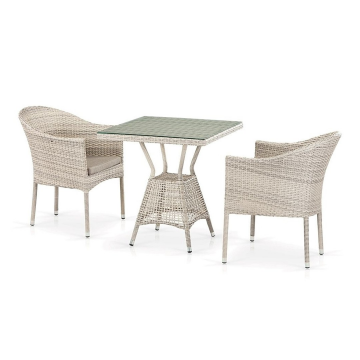 Комплект плетеной мебели T706/Y350-W85 2Pcs Latte