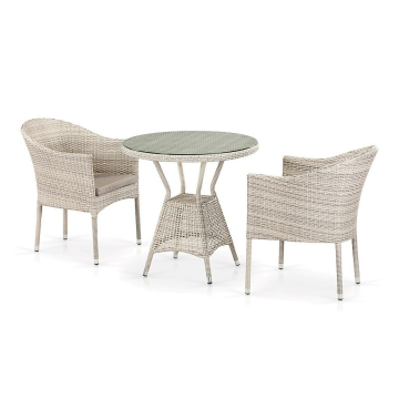 Комплект плетеной мебели T705ANT/Y350-W85 2Pcs Latte