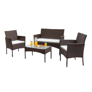 Комплект плетеной мебели AFM-2025A Brown