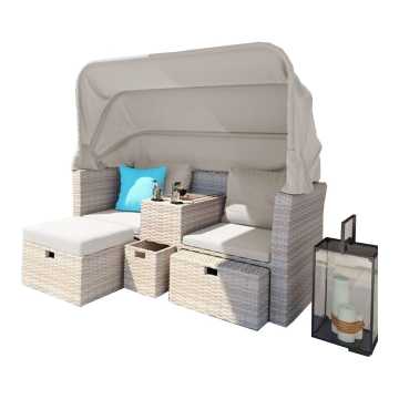 Комплект плетеной мебели AFM-330 Beige