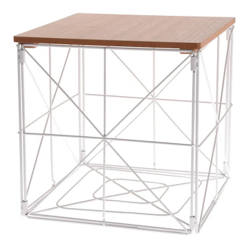 Стол-корзина Netty White 640666