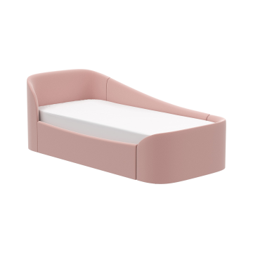 Диван-кровать KIDI Soft с низким изножьем 90*200 см (розовый)