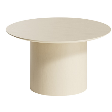 Столик Type D 70 см основание D 39 см (молочный)