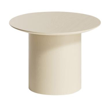 Столик Type D 50 см основание D 29 см (молочный)