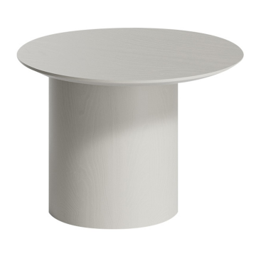 Столик Type D 50 см со смещенным основанием D 29 см (серо-бежевый)