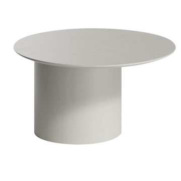 Столик Type D 70 см со смещенным основанием D 39 см (серо-бежевый)