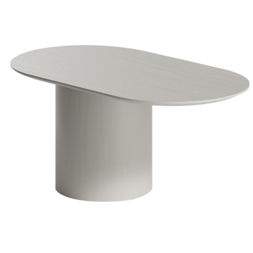 Столик Type овальный, основание D 29 см (серо-бежевый)